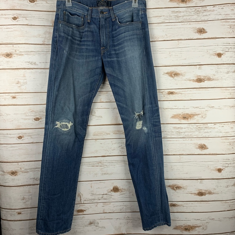 LUCKY BRAND 121 HERITAGE SLIM jeans 32x32 - Picture 2 of 8